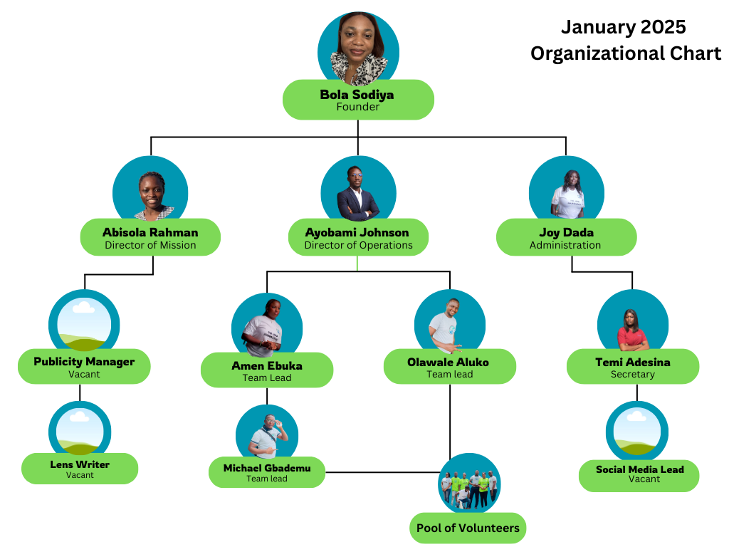 Lens Foundation Organizational Chart